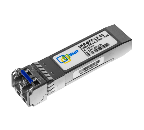 Модуль SFP оптический, дальность до  80км (24dB), 1550нм