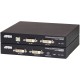 USB, DVI, КВМ-удлинитель c поддержкой Dual View и HDBaseT™ 2.0 (1920 x 1200 100 м) ATEN CE624