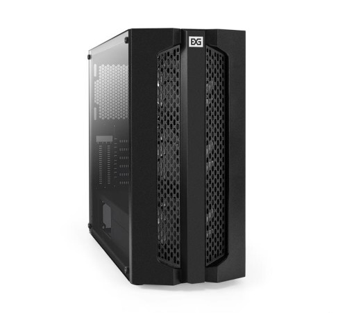 Exegate EX294966RUS Корпус Miditower ExeGate EVO-9205 (ATX, без БП, с окном, 1*USB+1*USB3.0, аудио, 3 вент. 12см с RGB подсветкой)