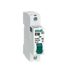 Выключатель автоматический модульный 1п C 10А 6кА ВА-103 DEKraft 12271DEK