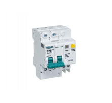 Выключатель автоматический дифференциального тока 2п C 25А 30мА тип AC 4.5кА ДИФ-101 4.5мод. DEKraft