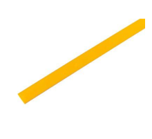 Трубка термоусадочная 9.0/4.5 1м желт. REXANT 20-9002
