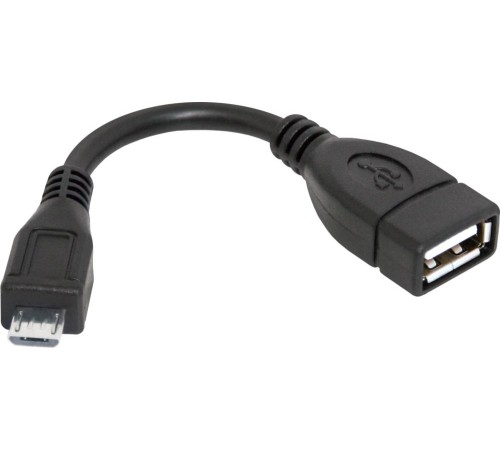 Defender Переходник USB OTG microUSB(M)-USB(F), 8см (87300)