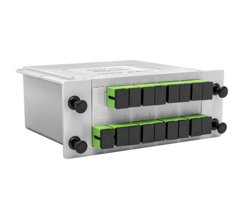 Делитель оптический планарный Alpha Mile 1x16-SC/APC