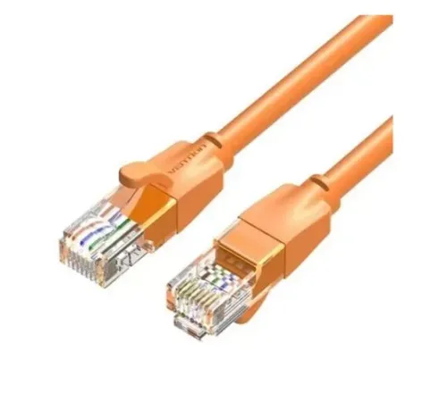 Патч-корд Vention прямой UTP cat.6, RJ45 - 2м. Оранжевый Vention IBEOH