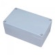XG387   Корпус ACD  Metal case IP65, 200*120*80mm, металлический, 3 отверстия (28 + 28 + 23мм) с резиновыми заглушками, цвет серебристый, совместим с Raspberry Pi 3B, 3B+, 4, Orange Pi {12}