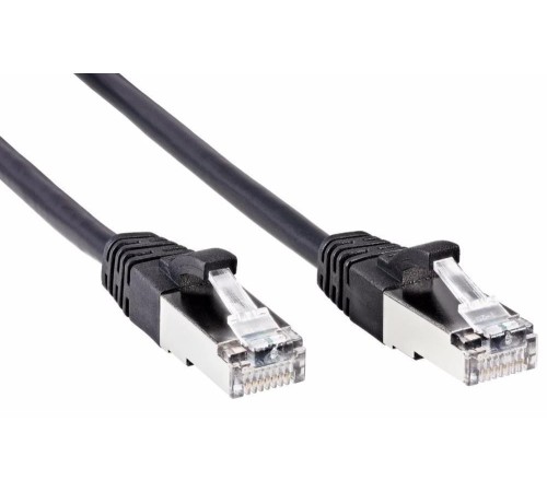 Кабель PATCH CAT5E FTP 3M ANP522B-BK-3M BLACK AOPEN
