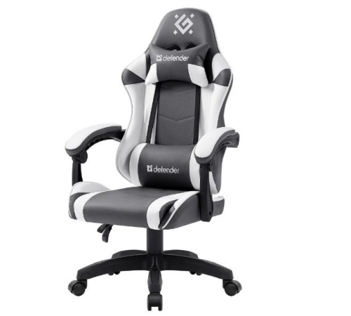 Игровое кресло FORTUNE GREY/WHITE 64026 DEFENDER