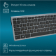 Клавиатура Oklick 890S серый USB беспроводная slim {1196549}