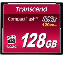 Карта памяти Transcend CompactFlash 800x (TS128GCF800)