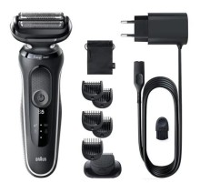 Электробритва Braun 51-B4650cs,  синий и черный
