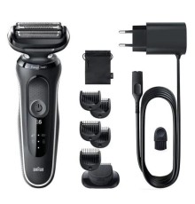 Электробритва Braun 51-B4650cs,  синий и черный