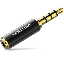 Переходник Vention Jack 2.5 mm F/3.5mm M Vention micro jack 2.5 mm (f) - mini jack 3.5 mm (m) (BFBB0)