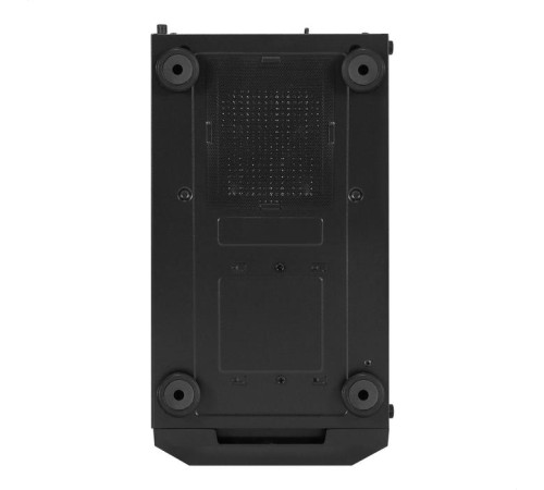 Exegate EX295765RUS Корпус Miditower ExeGate EVO-8227 (ATX, без БП, 2*USB+1*USB3.0+HD Audio, черный, 3 вент. с RGB подсветкой, боковая панель - закаленное стекло)