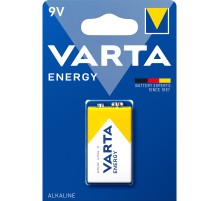 Батарейка Varta ENERGY Крона 6LR61 BL1 Alkaline 9V (4122) (1/10/50) Varta ENERGY 6LR61 9-Volt-Block (Krona) (04122229411)