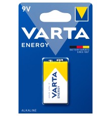 Батарейка Varta ENERGY Крона 6LR61 BL1 Alkaline 9V (4122) (1/10/50) Varta ENERGY 6LR61 9-Volt-Block (Krona) (04122229411)