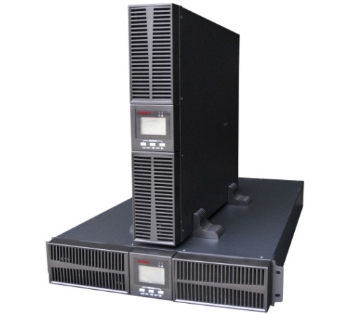 Онлайн ИБП ДКС серии Small Rackmount, 1000 ВА/900 Вт, 1/1, 6xIEC C13,EPO, USB, RS-232, RJ45, Rack 2U, 2x9Ач DKC SMALLR1A5I