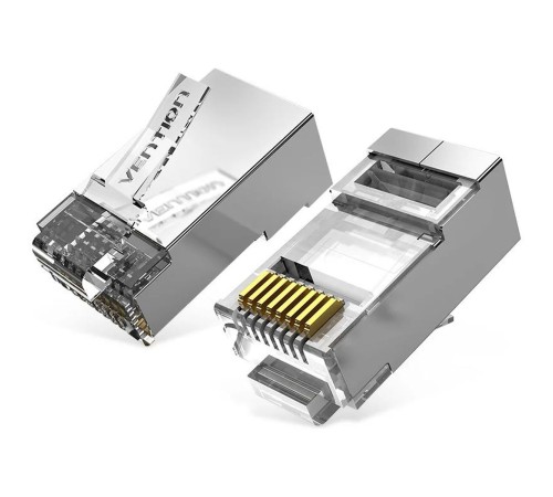 Патч-корд Vention прямой SFTP cat.8 RJ45 - 2м. Черный Vention IKKBH