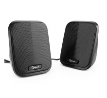 Акустич. система 2.0 Gembird SPK-100, черный, 6 Вт, рег. громкости, USB-питание