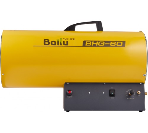 Тепловая пушка газовая Ballu BHG-60 57000Вт желтый/черный Тепловая пушка газовая Ballu BHG-60 57000Вт желтый/черный
