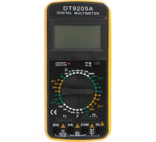 Мультиметр Ресанта DT 9205A цифровой черный/желтый