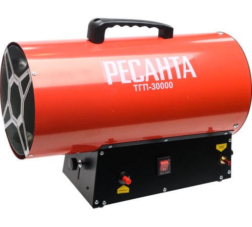 Ресанта ТГП-30000 [67/1/15] Тепловая газовая пушка { Мощность 33кВт, 300м.куб/ч, 0,3 бар, расход 2,4 кг/час }