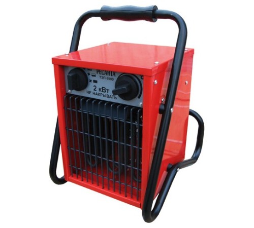 Тепловая пушка электрическая Ресанта ТЭП-2000 2000Вт красный