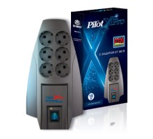 Сетевой фильтр Pilot X-Pro 5м (6 розеток) серый (коробка)