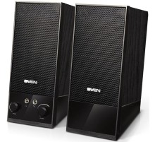 Колонки Sven SPS-604 2.0 черный 4Вт