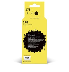 Картридж струйный T2 CB316HE 178 IC-H316 CB316HE черный для HP DJ 3070A/PS 5510/5515/6510