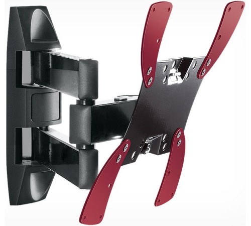 Кронштейн для телевизора Holder LCDS-5066 черный 22"-42" макс.30кг настенный поворот и наклон