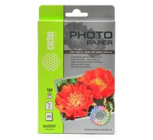 Фотобумага Cactus CS-GA618025 10x15/180г/м2/25л./белый глянцевое для струйной печати