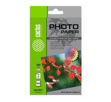 Фотобумага Cactus CS-GA6200100 10x15/200г/м2/100л./белый глянцевое для струйной печати