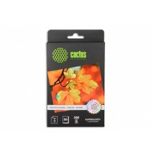 Фотобумага Cactus Prof CS-HGA626050 10x15/260г/м2/50л./белый глянцевое для струйной печати