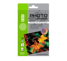 Фотобумага Cactus CS-MA6190100 10x15/190г/м2/100л./белый матовое для струйной печати