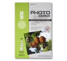 Фотобумага Cactus CS-MGA46902 A4/690г/м2/2л./белый глянцевое/магнитный слой для струйной печати