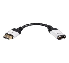 Адаптер DisplayPort(M) ---> HDMI(F) 0.15m 8K@60Hz VCOM <CG6218M-0.15> Переходник VCOM DisplayPort M/HDMI F (CG6218M-0.15)