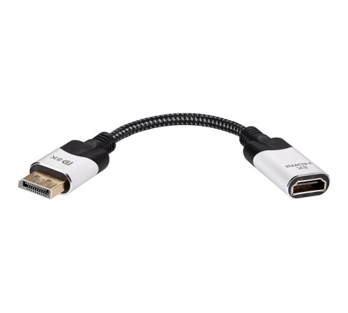 Адаптер DisplayPort(M) ---> HDMI(F) 0.15m 8K@60Hz VCOM <CG6218M-0.15> Переходник VCOM DisplayPort M/HDMI F (CG6218M-0.15) Адаптер DisplayPort(M) ---> HDMI(F) 0.15m 8K@60Hz VCOM <CG6218M-0.15> Переходник VCOM DisplayPort M/HDMI F (CG6218M-0.15)