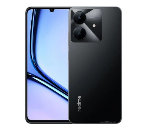 Смартфон Realme RMX3938 Note 60х 64Gb 3Gb черный моноблок 3G 4G 2Sim 6.74" 720x1600 Android 14 8Mpix 802.11 a/b/g/n/ac GPS GSM900/1800 GSM1900 TouchSc A-GPS microSD