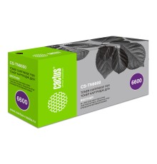 Картридж лазерный Cactus CS-TN6600 TN-6600 черный (6000стр.) для Brother HL-1030/1230/1240/1250/1270N/1440/1450