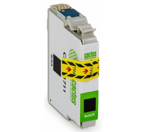 Картридж струйный Cactus CS-EPT1711 черный (14.6мл) для Epson XP-33/103/203/207/303/306/403/406