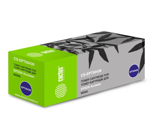 Картридж лазерный Cactus CS-EPT50436 черный (3500стр.) для Epson AL M2000