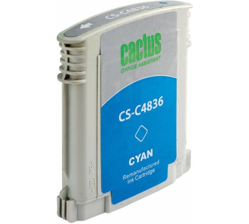 Картридж струйный Cactus CS-C4836 №11 голубой (29мл) для HP BIJ 1000/1100/1200/2200/2300/2600/2800