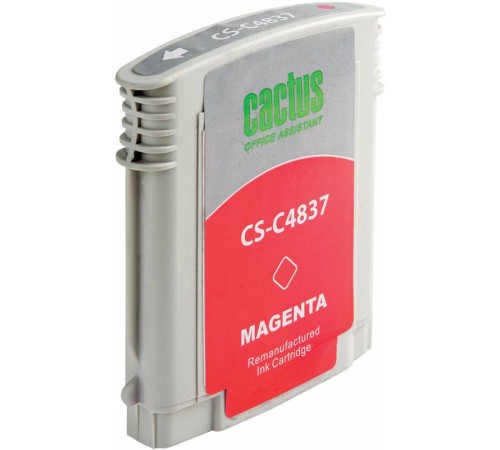Картридж струйный Cactus CS-C4837 №11 пурпурный (29мл) для HP BIJ 1000/1100/1200/2200/2300/2600