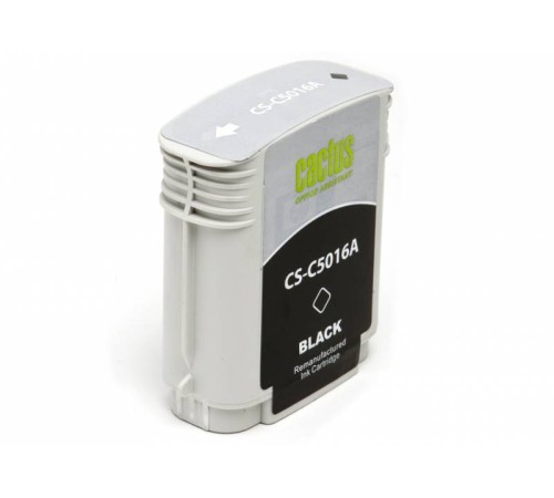 Картридж струйный Cactus CS-C5016A №84 черный (72мл) для HP DJ 10PS/20PS/30GP/50PS/90/120/130DE