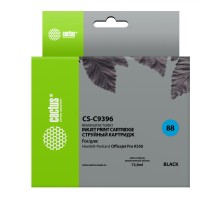 Картридж струйный Cactus CS-C9396 №88 черный (72мл) для HP DJ Pro K550