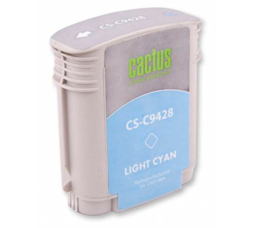 Картридж струйный Cactus CS-C9428 №85 светло-голубой (72мл) для HP DJ 30/130