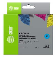 Картридж струйный Cactus CS-C9429 №85 светло-пурпурный (72мл) для HP DJ 30/130