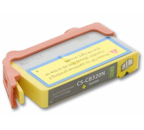 Картридж струйный Cactus CS-CB320N(CS-CB320) №178 желтый (5мл) для HP PS B8553/C5383/C6383/D5463/5510