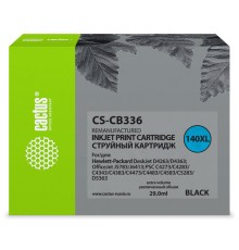Картридж струйный Cactus CS-CB336 №140XL черный (29мл) для HP DJ D4263/D4363/DJ J5783/J6413/PSC C4273/C4283/C4343/C4383/C4473/C4483/C4583/C5283/D5363